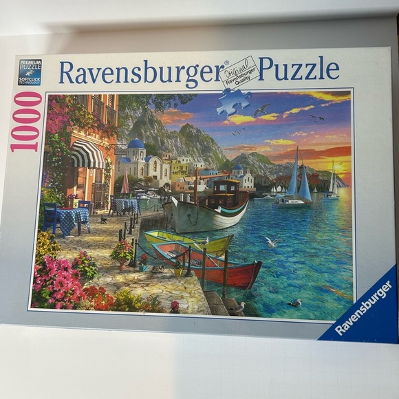 Ravensburger Grandiose Greece 1000-piece jigsaw puzzle - Picture 1 of 5